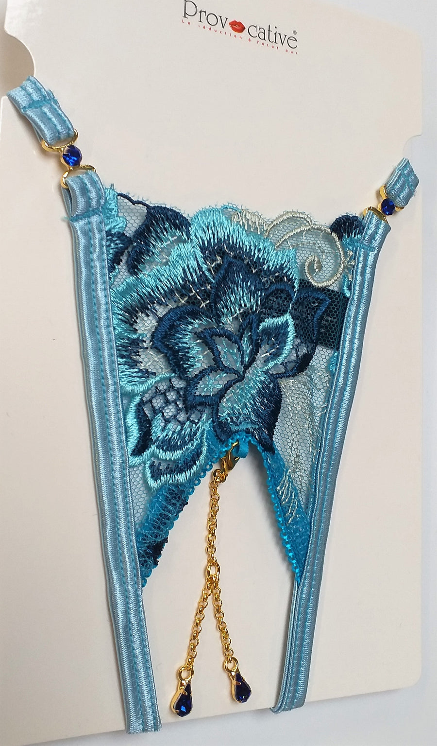 Miami Micro String Ouvert Blue