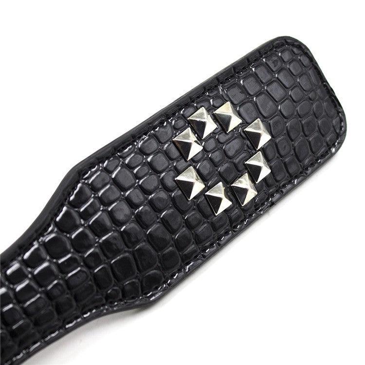 Paddle simili-cuir "O"